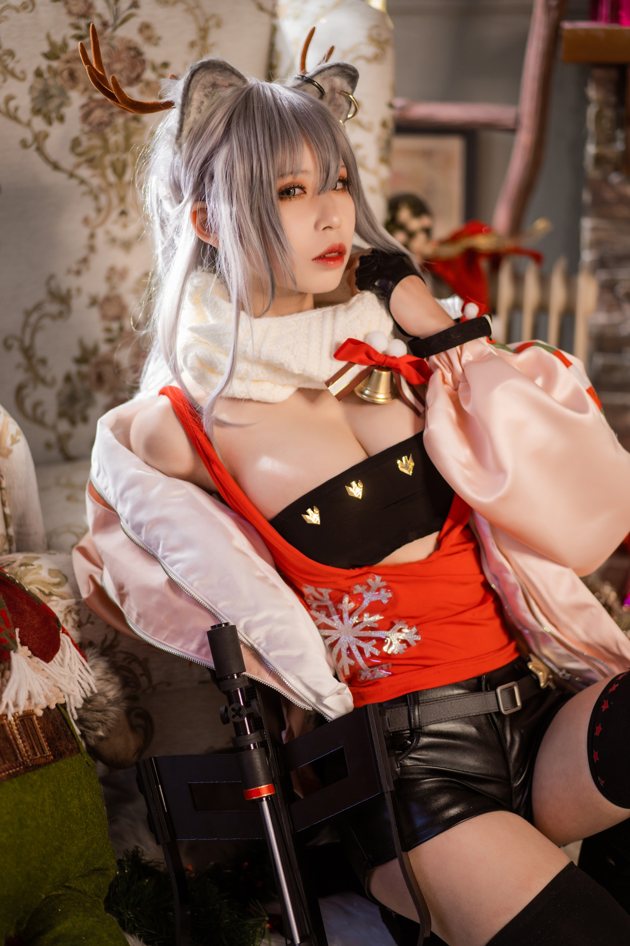 爱老师 022 明日方舟 厚礼 黑cos-XikXak