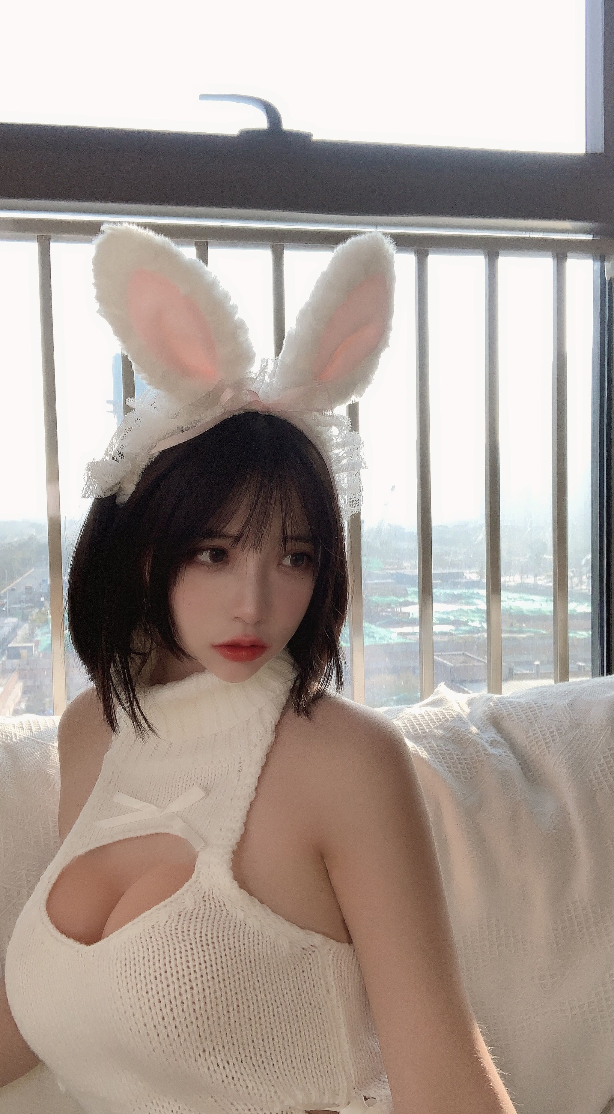 图片[1]-疯猫ss – NO.131 白色毛衣-XikXak