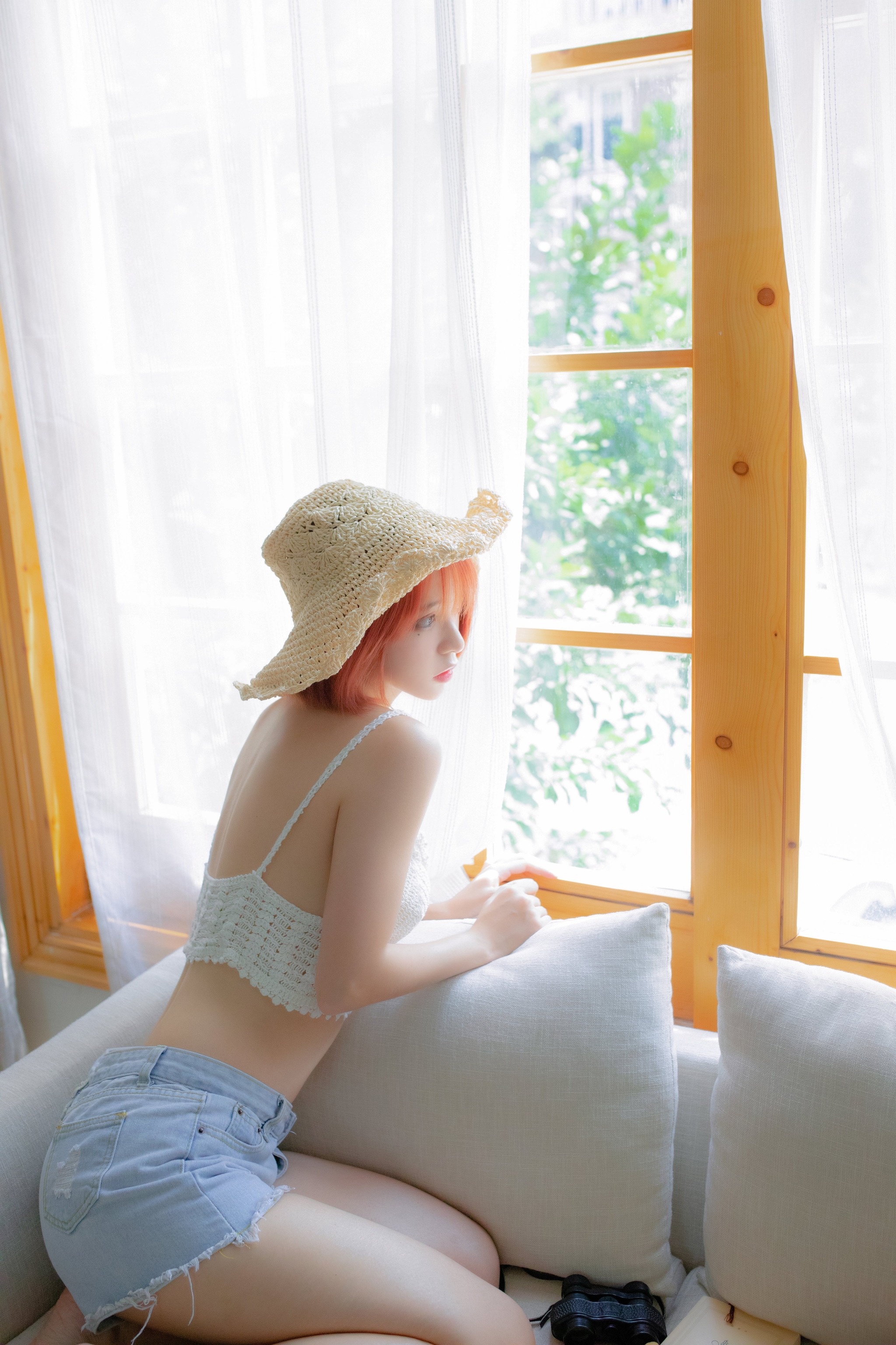 图片[1]-疯猫ss – NO.133 草帽女孩-XikXak