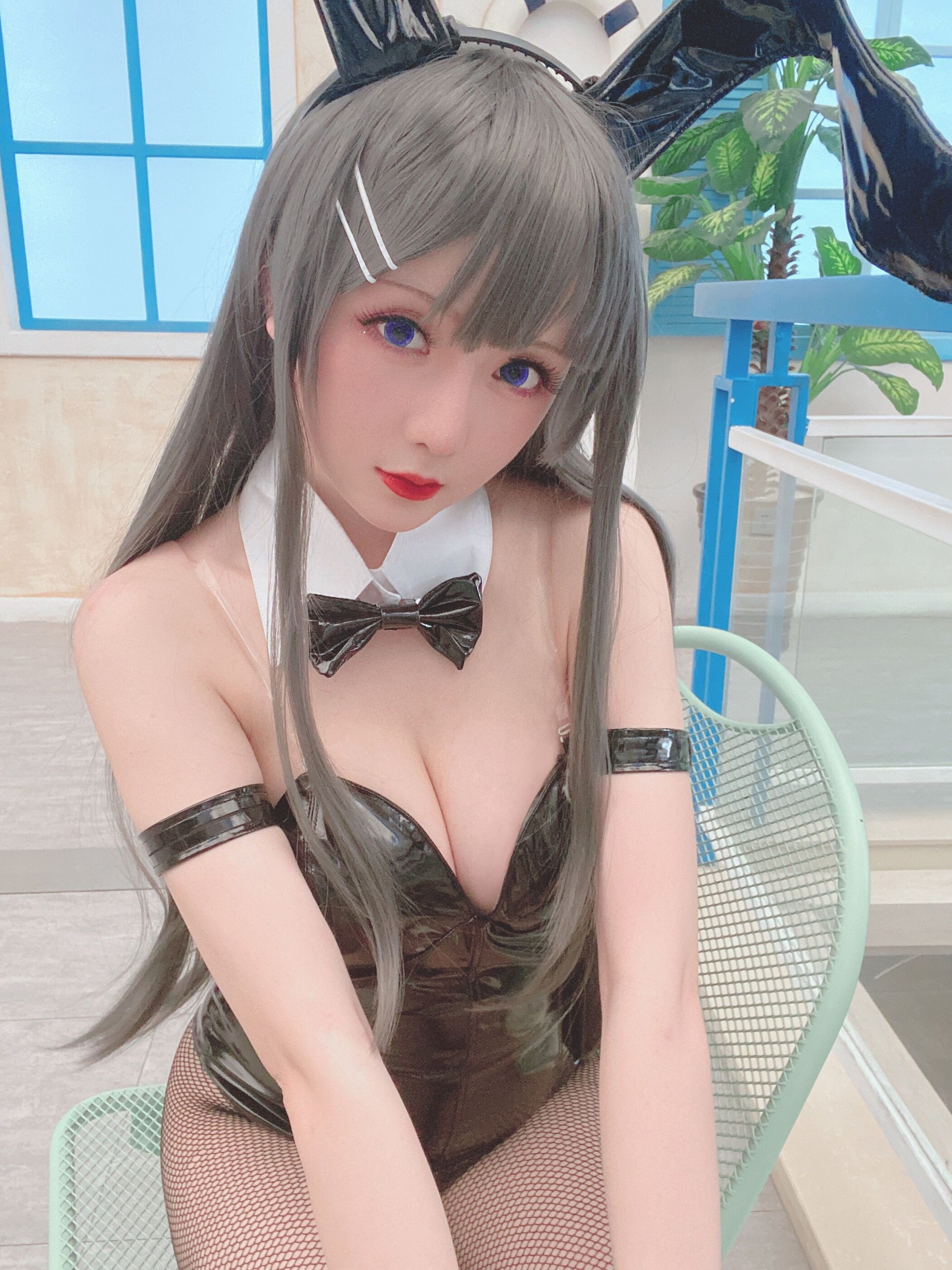 星之迟迟 - NO.024 樱岛麻衣兔女郎-自拍-XikXak