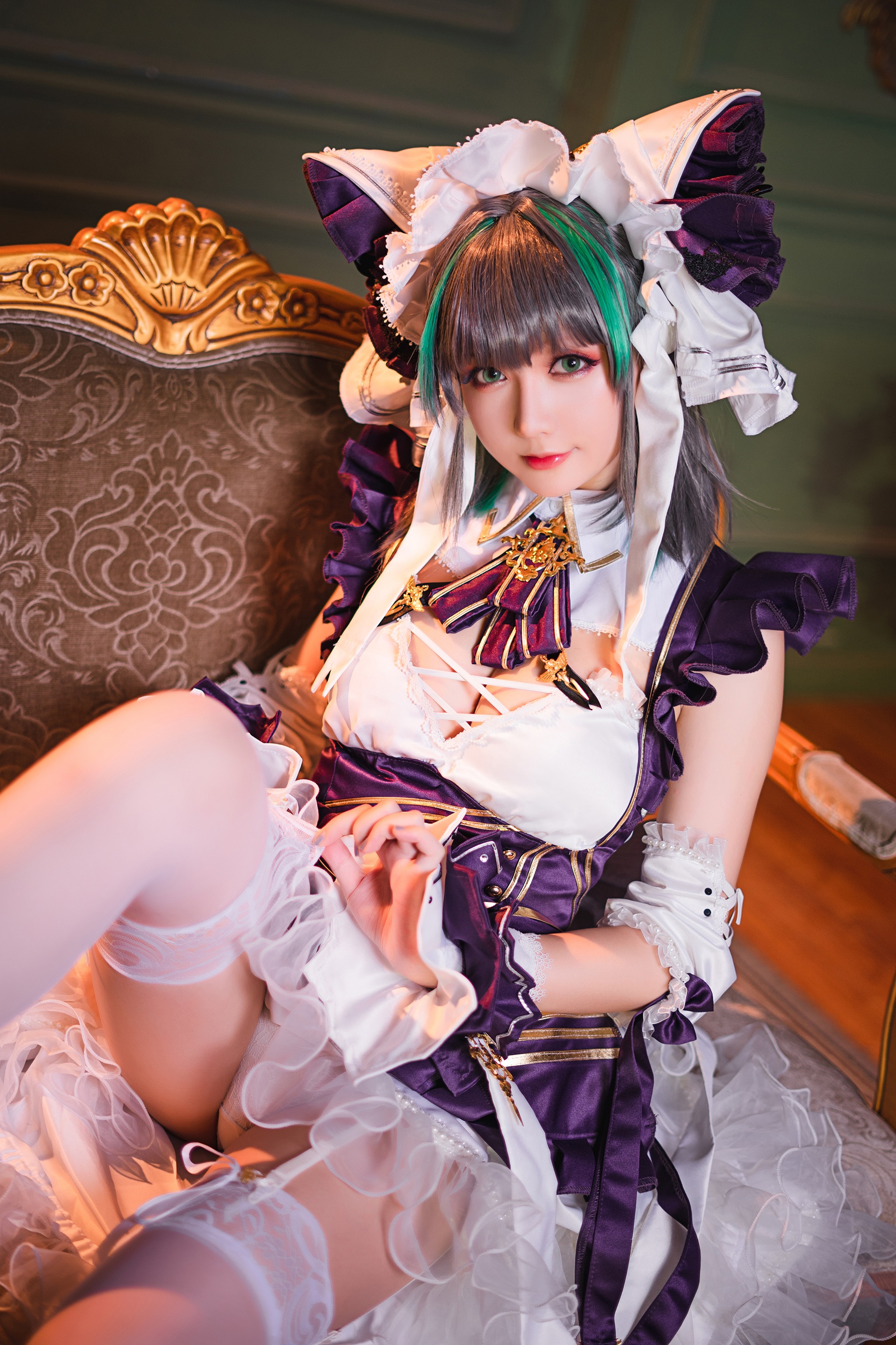 图片[1]-星之迟迟 – NO.044 《R Maid》-柴郡-XikXak