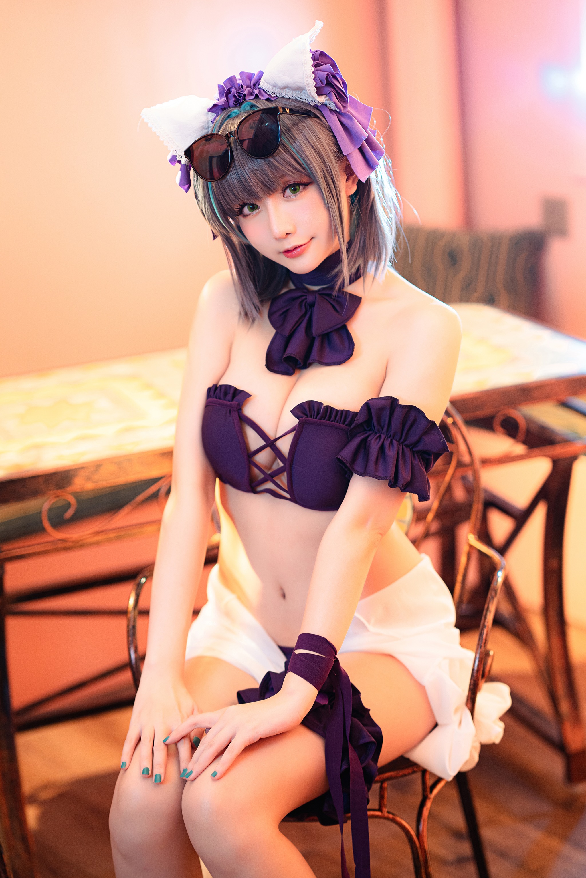 星之迟迟 - NO.045 《R Maid》-柴郡泳装-XikXak