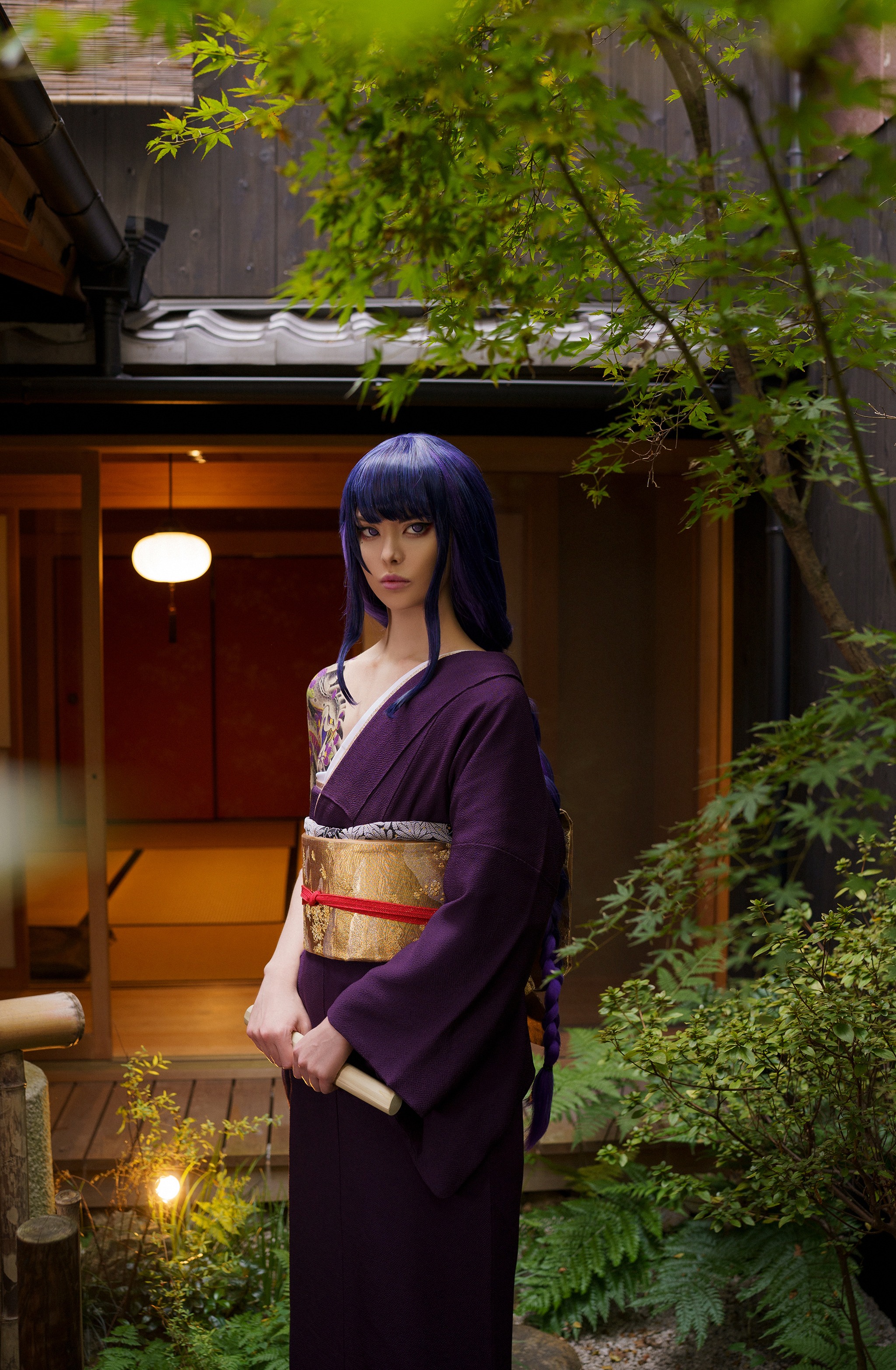 图片[1]-Vinnegal – NO.015 Raiden Shogun Kimono-XikXak