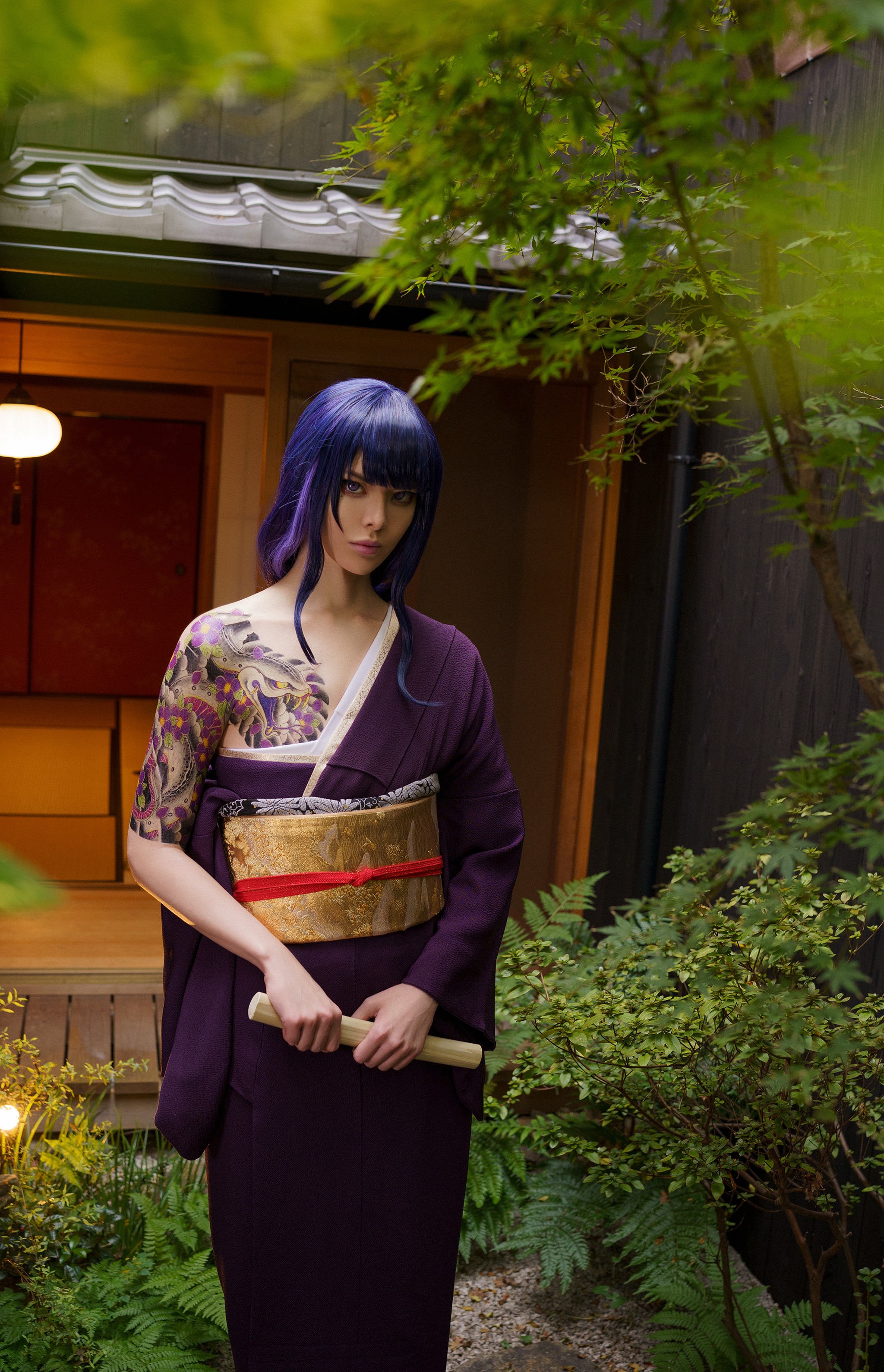 图片[1]-Vinnegal – NO.015 Raiden Shogun Kimono-XikXak