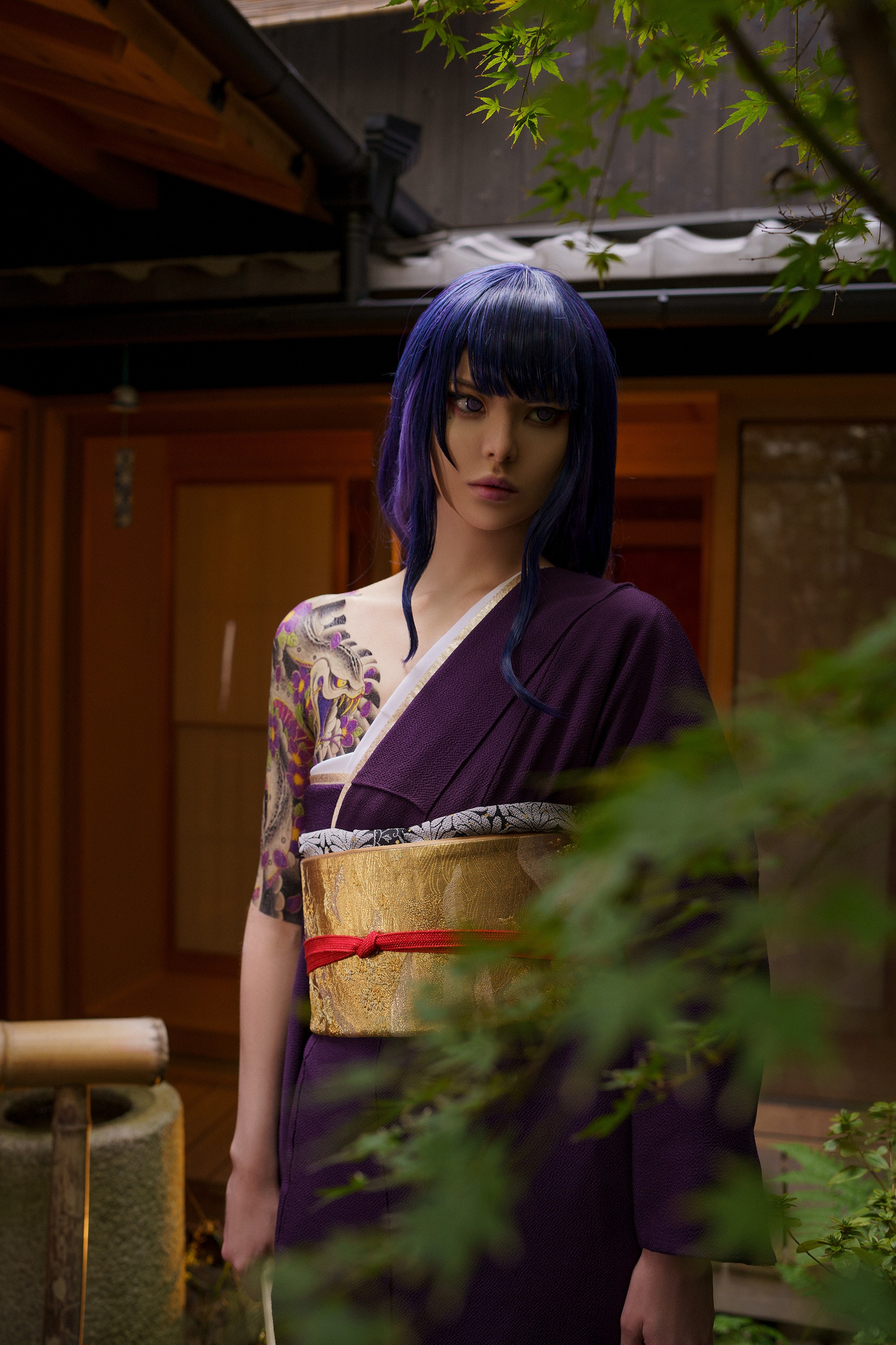 图片[1]-Vinnegal – NO.015 Raiden Shogun Kimono-XikXak